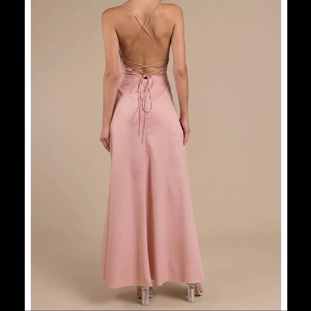I Still Believe maxi dress in blush - Picture 2 of 2